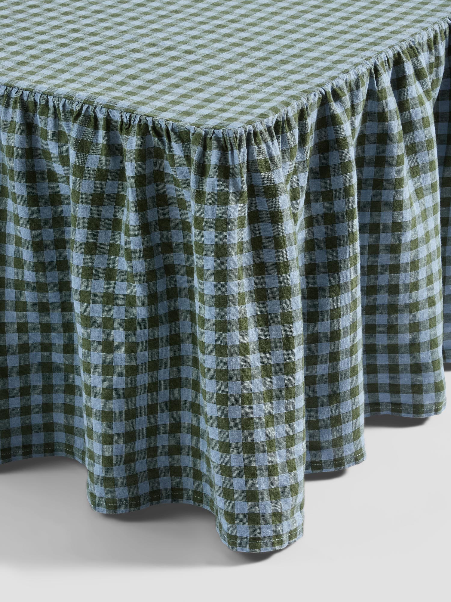 COLOUR-DRENCHED-GINGHAM-LINEN-BLEND-BEDDINGFERN-GREEN-DUSK-BLUEVALANCE_copy