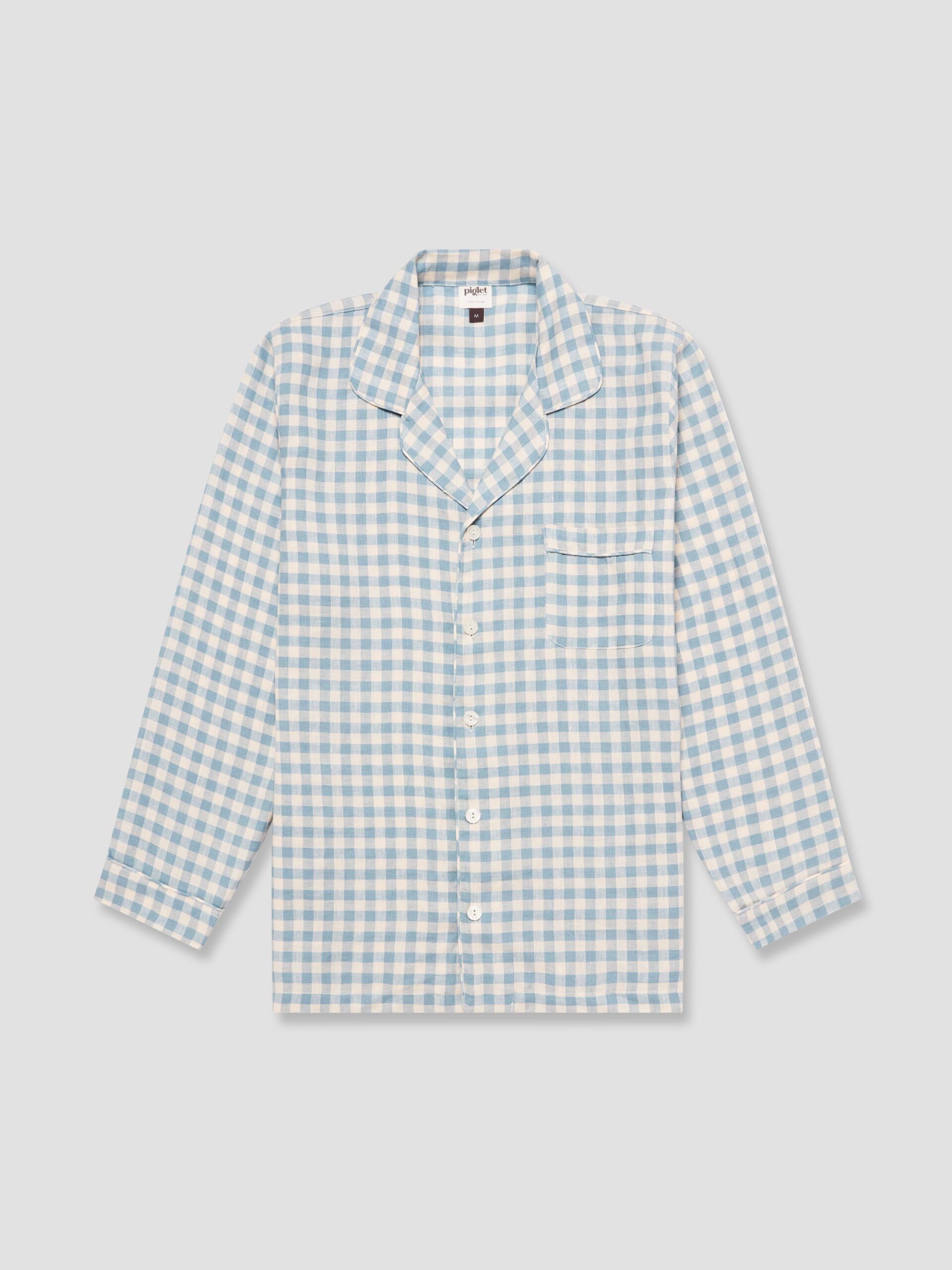 GINGHAM-WARM-BLUE-PYJAMA-TOP-MENS_1