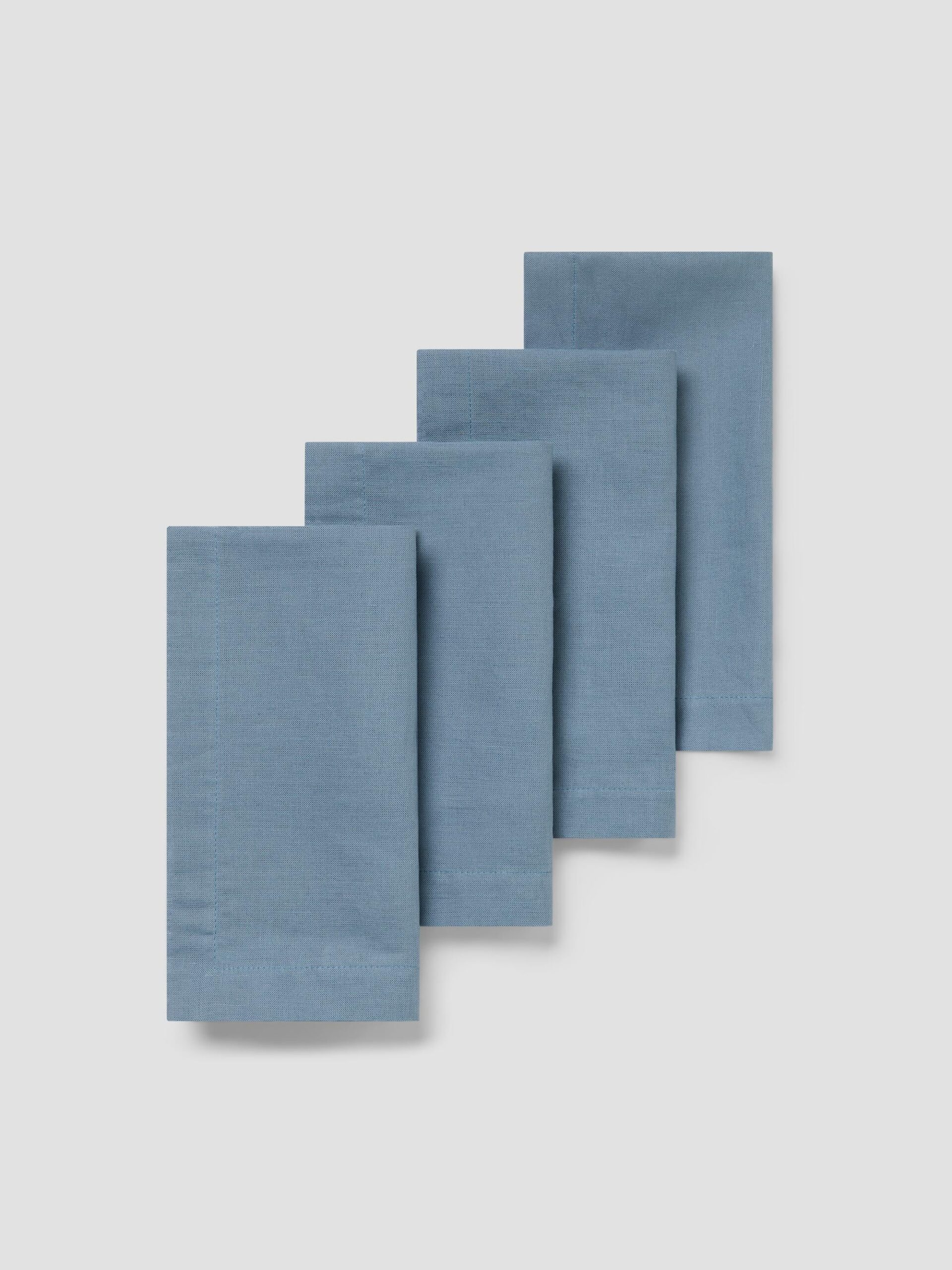 PLAIN-LINEN-BLEND-TABLEWARE-NAPKINSDUSK-BLUEGROUP